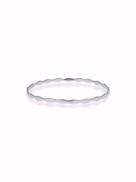 Bilde av FANTASEA BØLGE ARMRING I SØLV 67MM (250497)