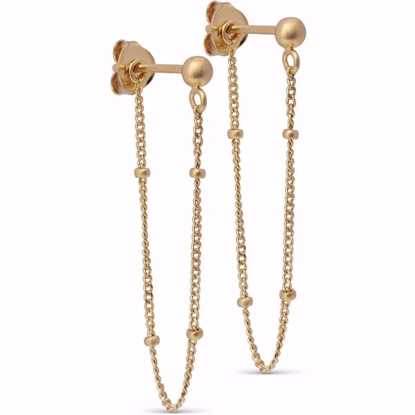 Bilde av Bea Earring, Gullforgylt 