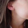 Bilde av Bea Earring, Gullforgylt 