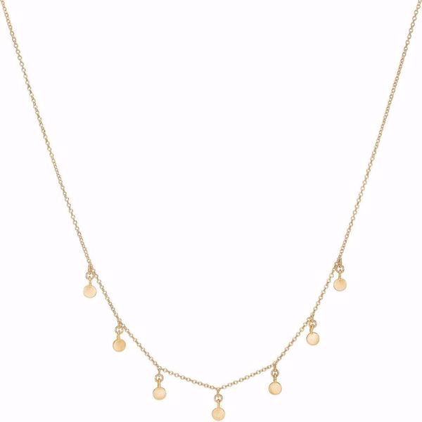 Bilde av Choker Raindrops, gullforgylt 