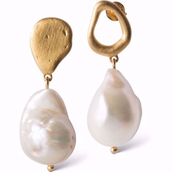 Bilde av Baroque Pearl Earring