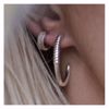 Bilde av Earring Twisted Loop, sølv