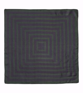 Bilde av Square Silk Scarf Forest