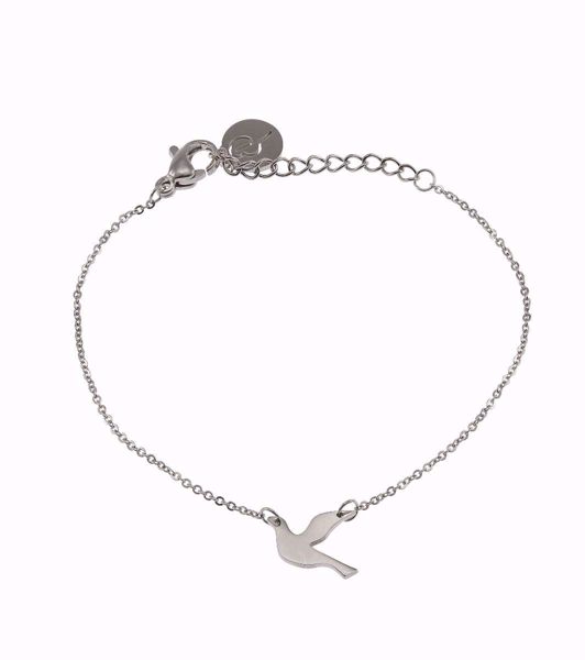 Bilde av 11730010 DOVE BRACELET STEEL