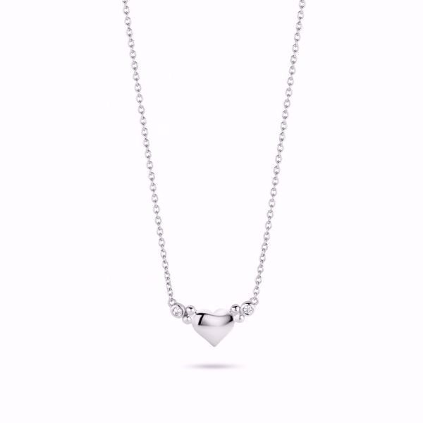 Bilde av Forever Necklace, sølv med zirkonia