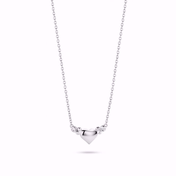 Bilde av Forever Necklace, sølv med zirkonia