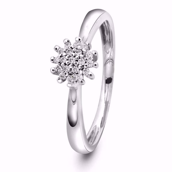 Bilde av 55850.54 RING I GULL MED DIAMANT 0,11 CT WSI