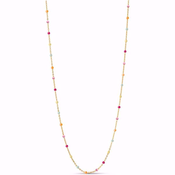 Bilde av Necklace Lola Rainbow, gullforgylt