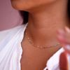 Bilde av Necklace Lola Rainbow, gullforgylt