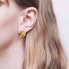 Bilde av PEBBLE BEACH TREASURE GOLDPLATED EARSTUDS (3900G)