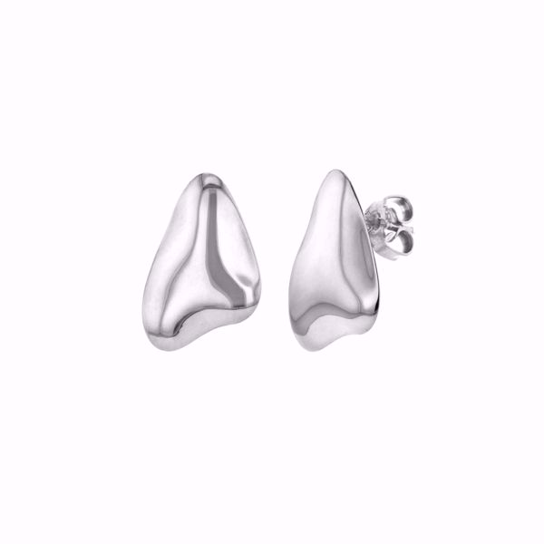 Bilde av PEBBLE BEACH TREASURE SILVER EARSTUDS (3900S)