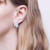 Bilde av PEBBLE BEACH TREASURE SILVER EARSTUDS (3900S)