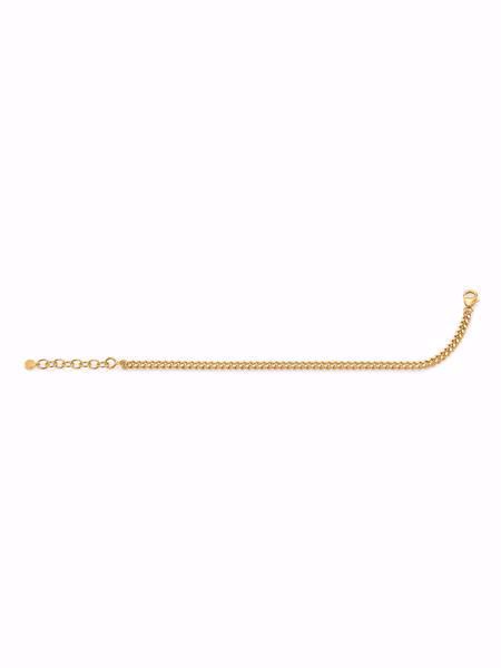 Bilde av 710044 NORA MØRK BY GULLDIA FORGYLT ARMBÅND I SØLV, 17,5+3CM