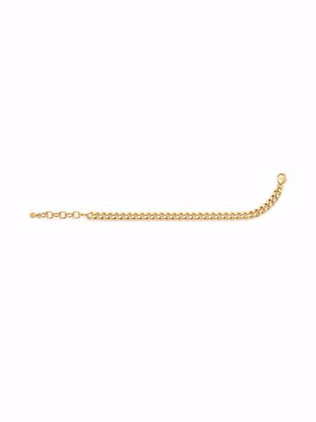Bilde av 710043 NORA MØRK BY GULLDIA FORGYLT ARMBÅND I SØLV, 17,5+3CM