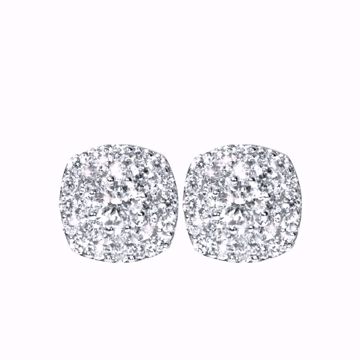 Juliet Diamantøredobber - 585 hvitt gull 0,25 ct. TWSI.