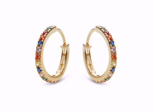 Bilde av Nubia Big Color Earrings