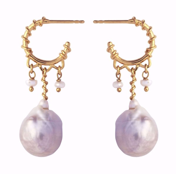 Bilde av 9516A Nellie White Earring 