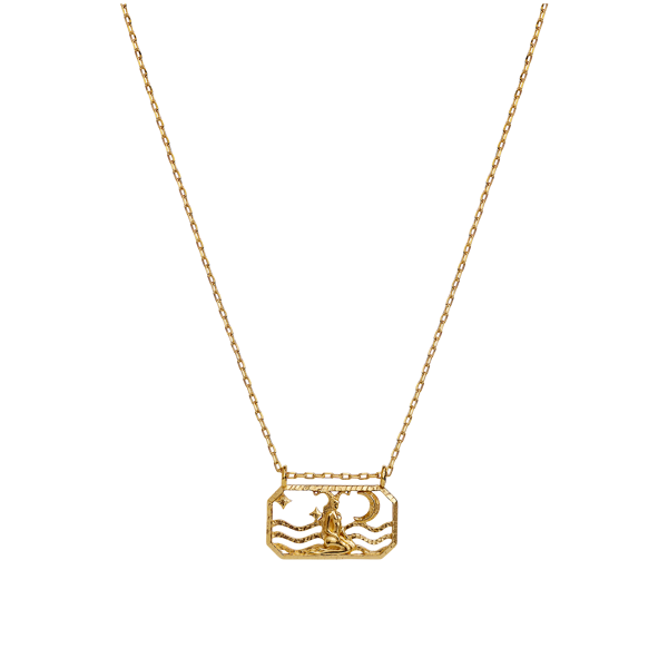 Bilde av Zodiac Capricorn Necklace (Steinbukk)