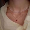 Bilde av Necklace Clover CZ Goldplated