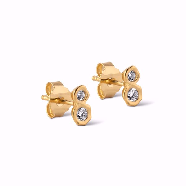 Bilde av Stud Ivy Goldplated