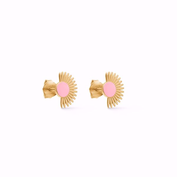 Bilde av Stud Soleil Rose Goldplated