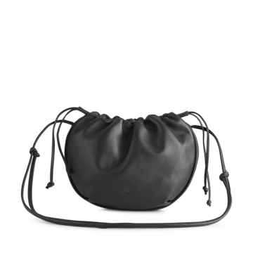 Bilde av Luca Drawstring Crossbody Bag Black