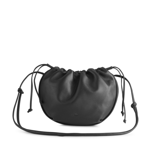 Bilde av Luca Drawstring Crossbody Bag Black