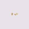Bilde av VENUS FLORENCE EARRINGS GOLD PLATED SILVER 