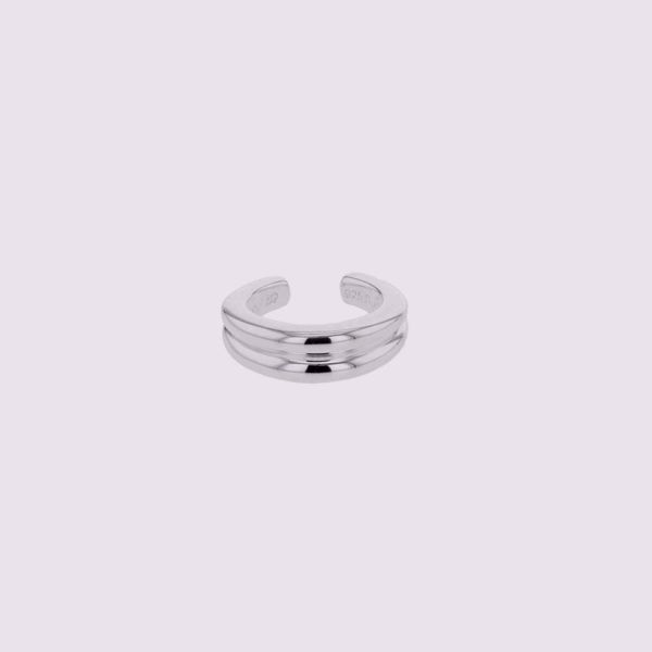 Bilde av FACES DISCOVER EAR CUFFS SILVER