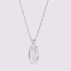 Bilde av FACES HUG A TREE NECKLACE SILVER