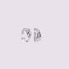 Bilde av Venus Scallop Hoops Silver