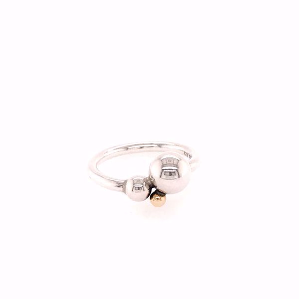 Bilde av Bubbles Ring - w.ball of 14K gold