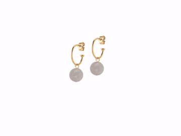 Bilde av Creol - Grey Moonstone  - Goldplated