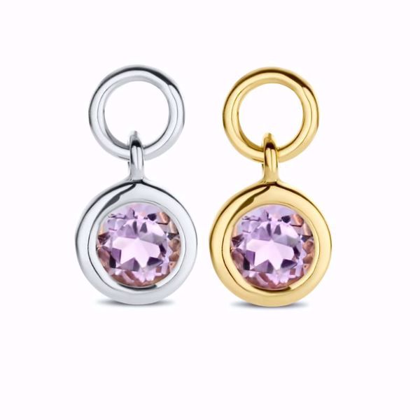 Bilde av Amethyst Drop 14K (pris pr. stk.)