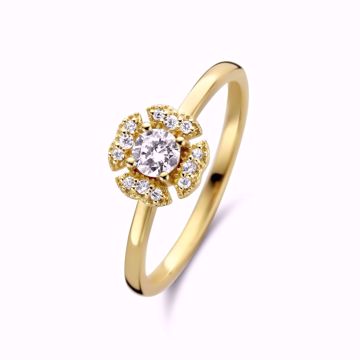 Spirit Icons Eternity Diamantring - 585 gult gull 0,33 ct. WVS