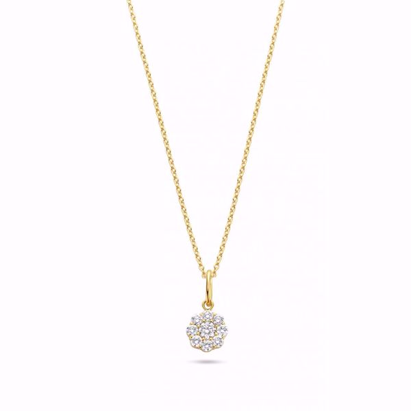 Bilde av Vanity Pendant - 585 gult gull 0,34 ct. WVS