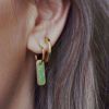 Bilde av BRUSH STROKES EARRINGS PURPLE (3961G0009)
