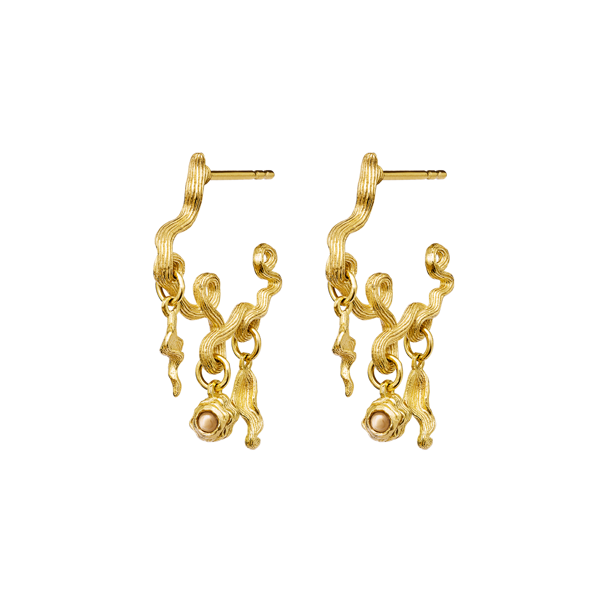 Bilde av Rayon Earrings Goldplated