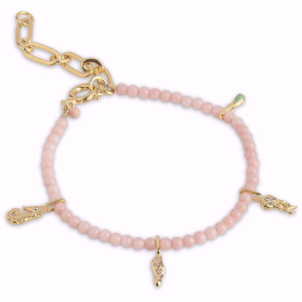 Bilde av Bracelet Bahama Coral Goldplated