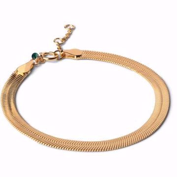 Bilde av Bracelet Carla Goldplated