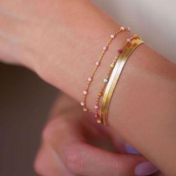 Bilde av Bracelet Carla Goldplated