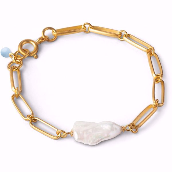 Bilde av Bracelet Viola Goldplated