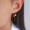 Bilde av Earring Eleanor - Fuchsia Pink