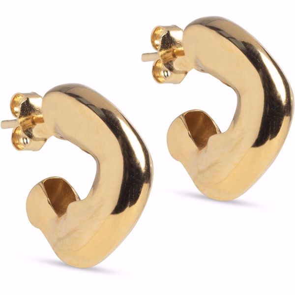 Bilde av Hoops Gianna Goldplated