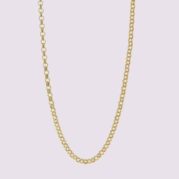 Bilde av IN TOTO CIRCLE CHAIN LARGE GOLD (0144G50)