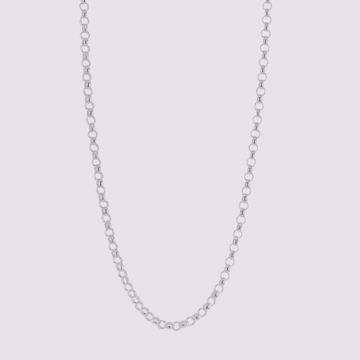 Bilde av IN TOTO CIRCLE NECKLACE MAXI SILVER (0144S50)