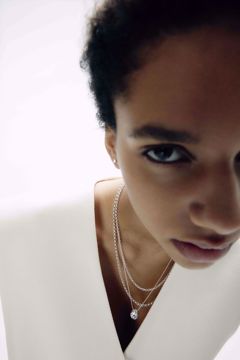 Bilde av IN TOTO CIRCLE NECKLACE MAXI SILVER (0144S50)