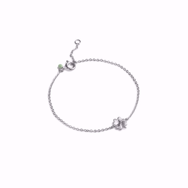 Bilde av Bracelet Organic Clover Silver 