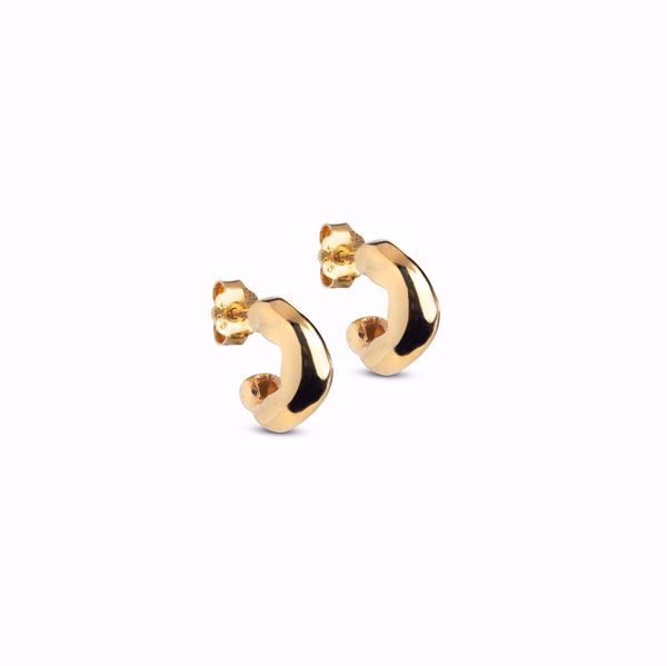 Bilde av Hoops Gianna Small Goldplated