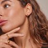 Bilde av Hoops Gianna Small Goldplated